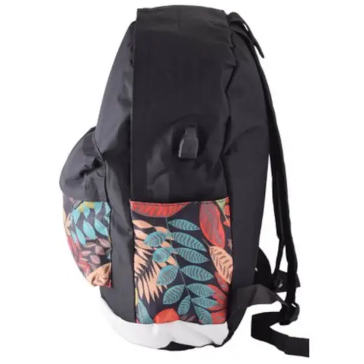 Cool Kids 3-Piece Backpack Set Black Backpack Side